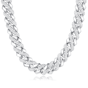 Adore Crystal Curb Chain Necklace - LEDAIR