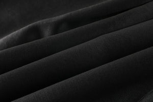 Aurora Wool and Silk Blouse in Black - LEDAIR