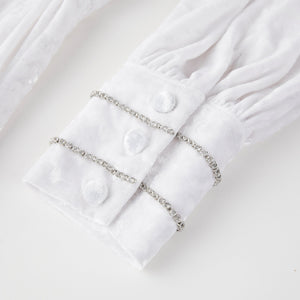 Celestia Velvet Mini Gown - LEDAIR