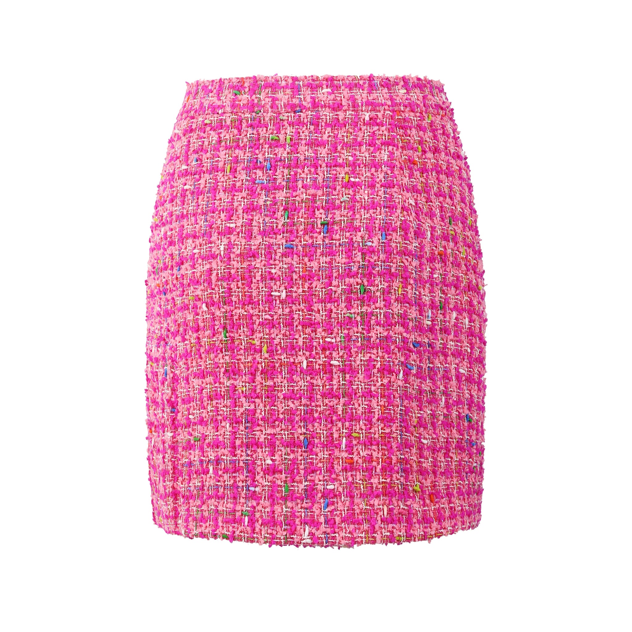 Tartan Tweed Mini Skirt - LEDAIR