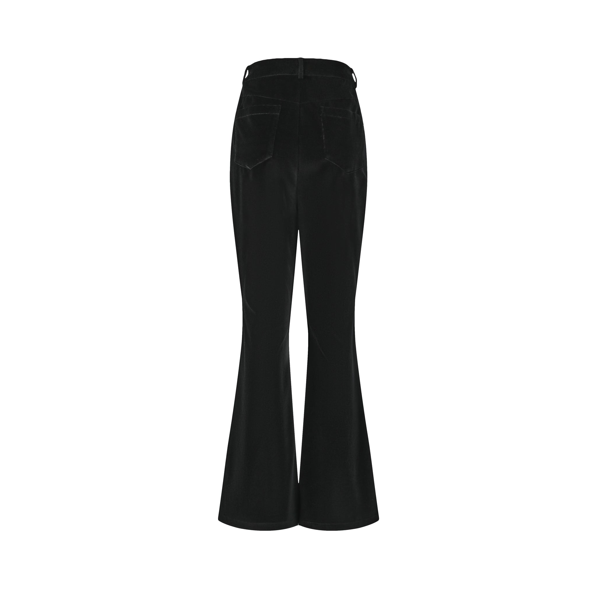 Jenner Velvet High Waist Flared Jeans