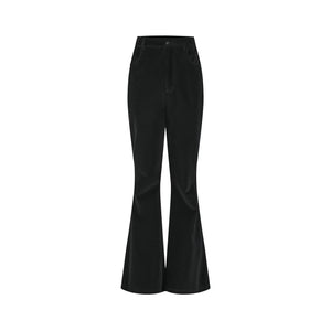 Jenner Velvet High Waist Flared Jeans