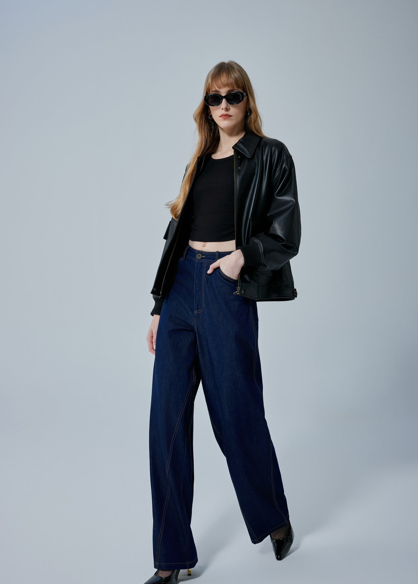 Luna Luxe Leather Jacket