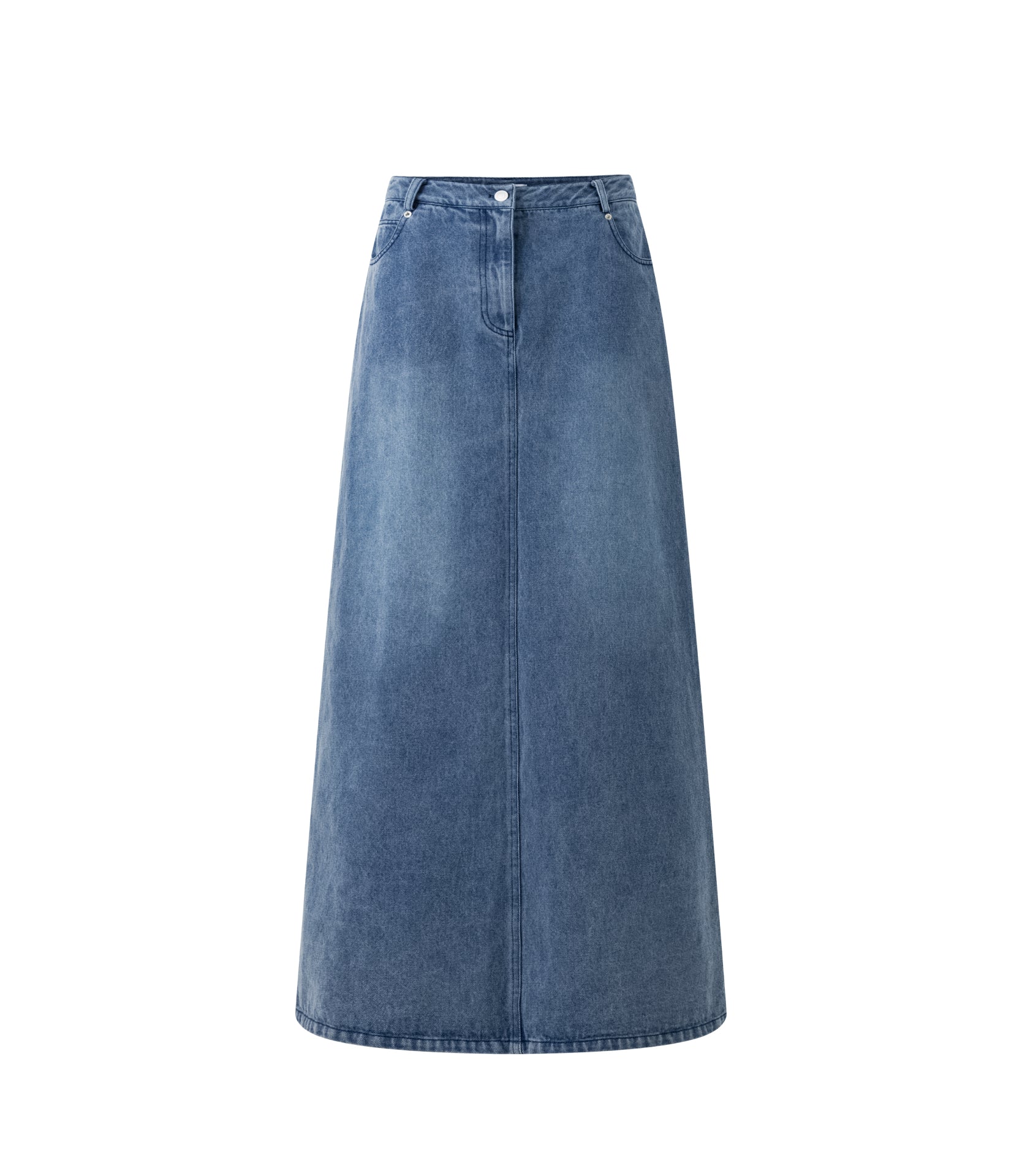 Sienna Denim Midi Skirt