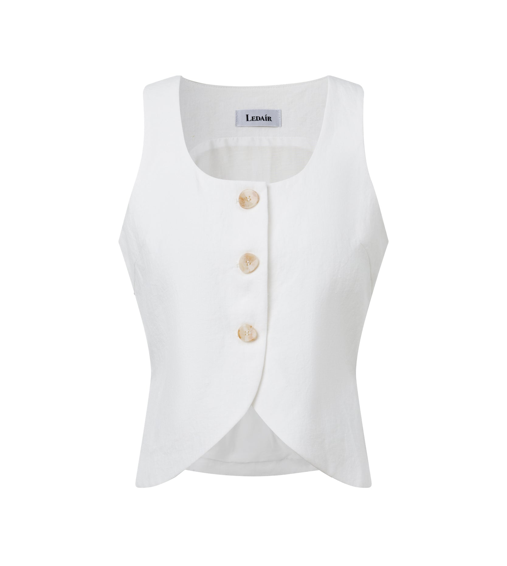 Camilla Linen Vest