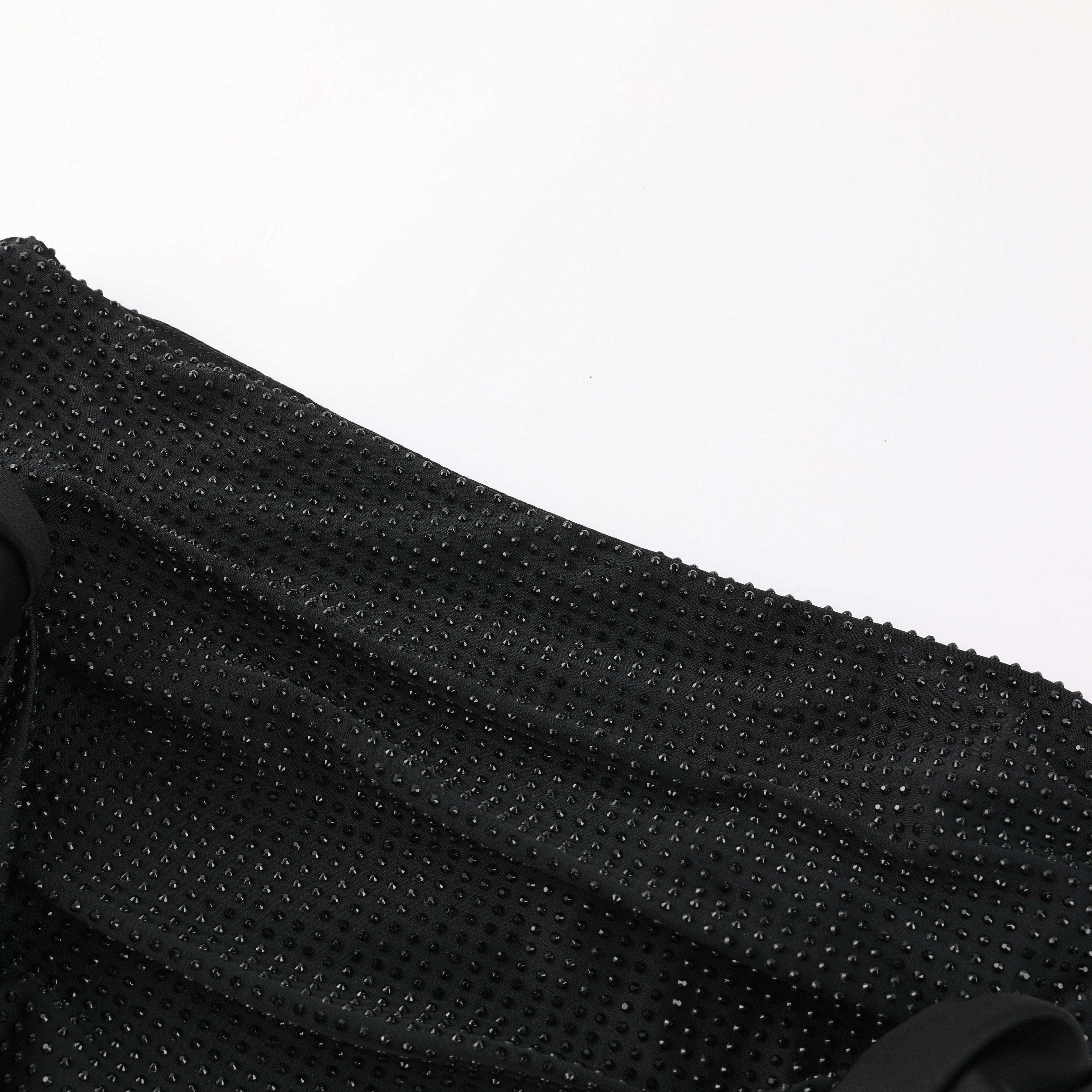 Aubree Mystic Floral Crystal Mini Skirt - LEDAIR